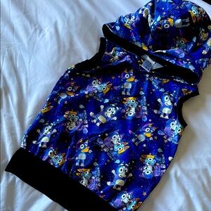 KIDS Bluey Sleeveless hoodie